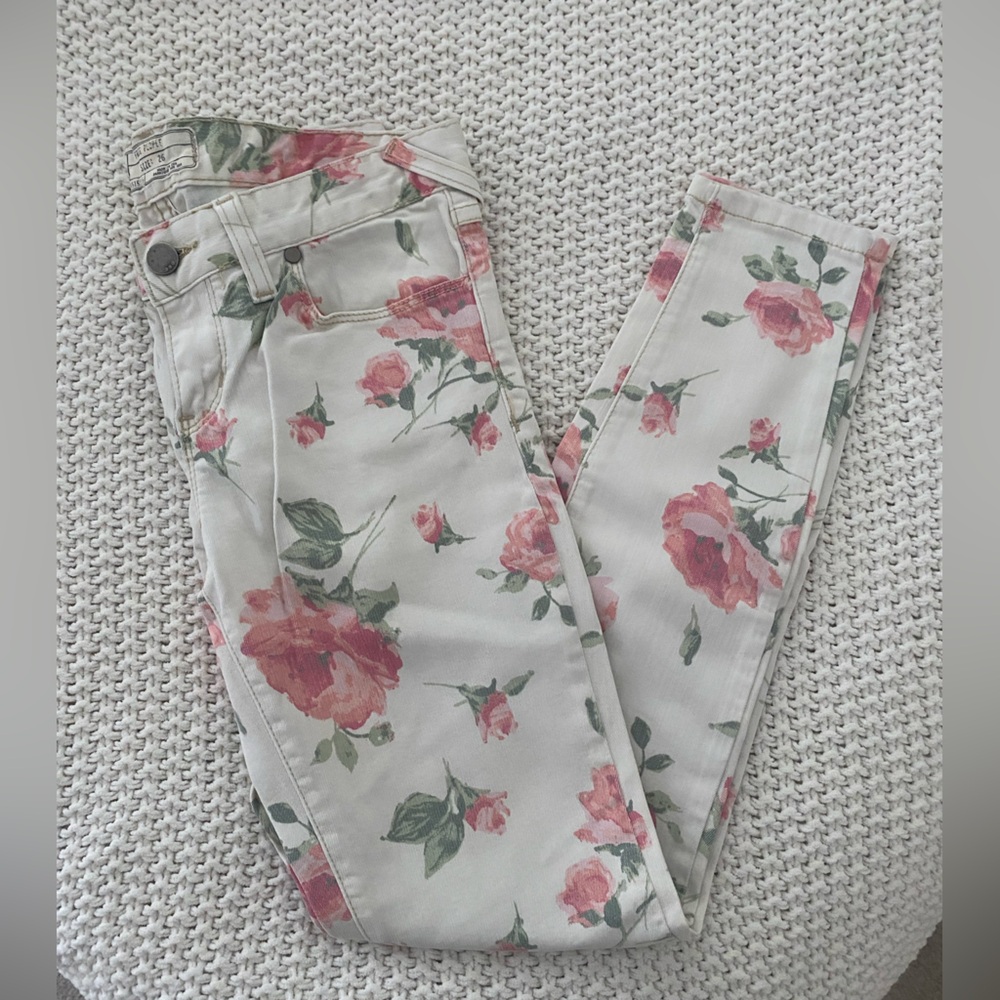 Free people floral jeans